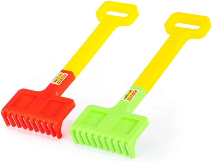 Children's plastic rake