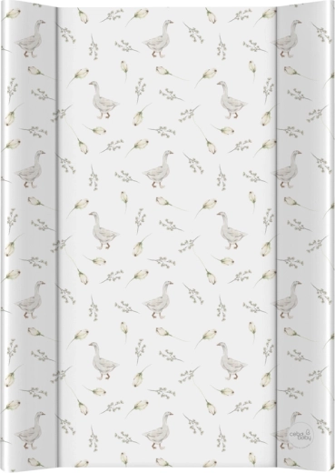 Ceba baby minkštas vystymo kilimėlis su šoninėmis briaunomis Basic Goose 50 × 70 cm