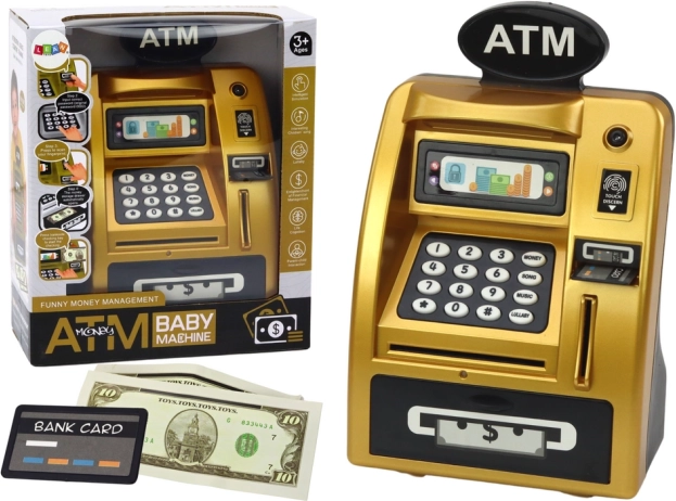Vaikiškas bankomatas - Taupymo mokymasis