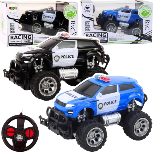 Remote-controlled police off-road RC car in 1:24 scale - 1 piece