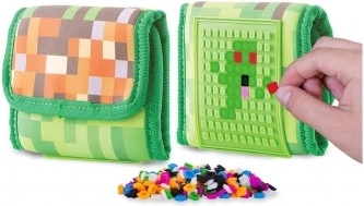 Pixie Crew Wallet with Minecraft Theme