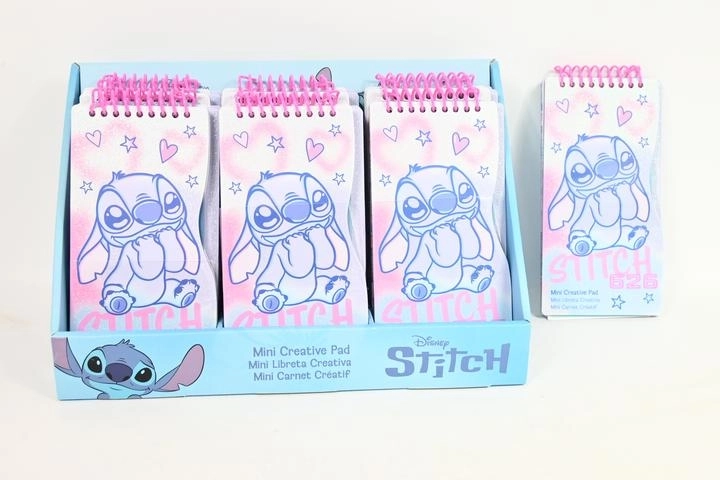 Stitch mini kūrybinis spalvinimo rinkinys