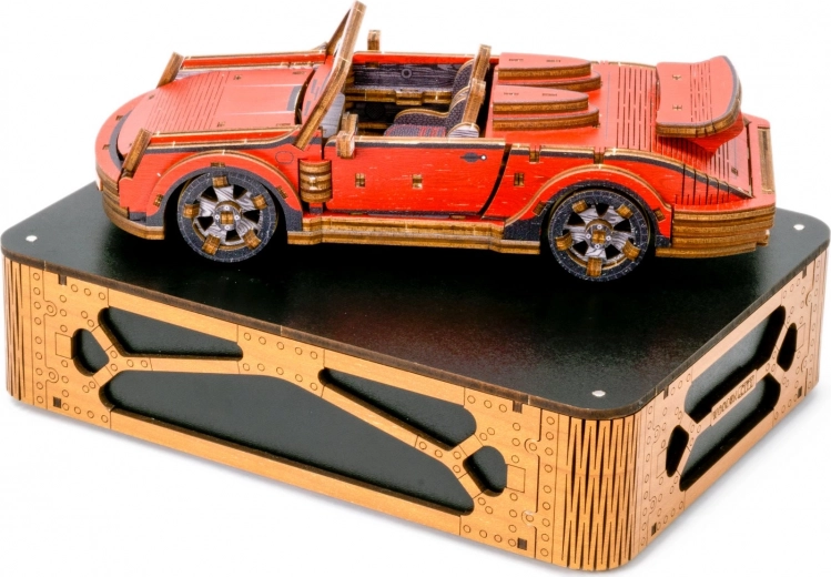 Wooden 3D Puzzle Sports Car – Limited Edition