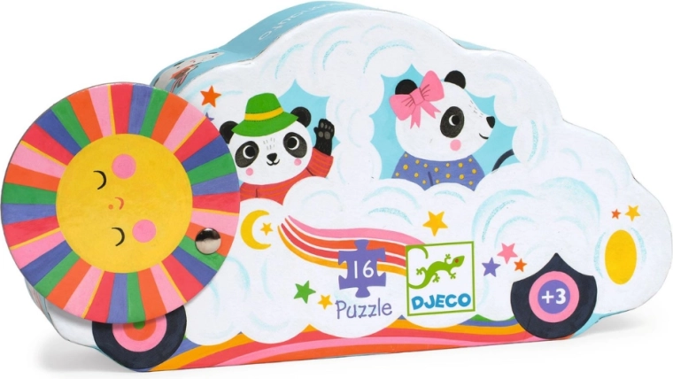 Djeco Cloud Car puzzle (16 pieces)