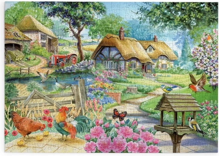 House of Puzzles Country Life puzzle with 500 extra-large pieces