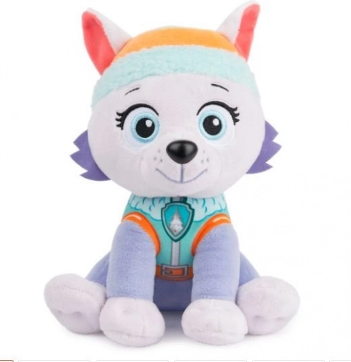 Pliušinis PAW PATROL Everest 23 cm – minkštutis šuniukas draugas