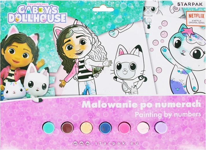 Gabby's Dollhouse Paint by Numbers