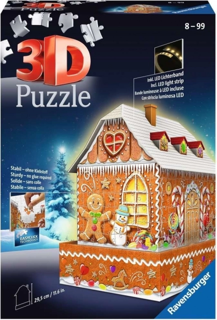 Ravensburger 3D Puzzle Gingerbread House 216 Pieces