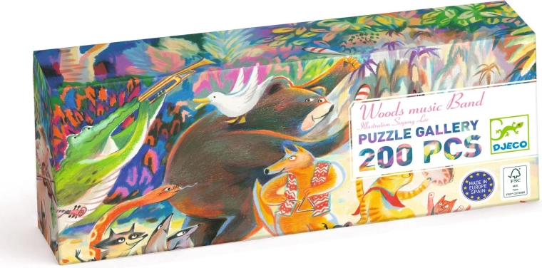 Djeco Forest Band Puzzle, 200 Pieces