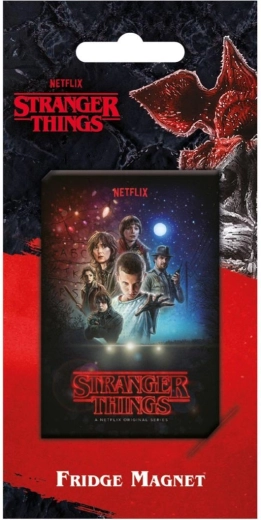 Magnetukas „Stranger Things“, 5 × 8 cm