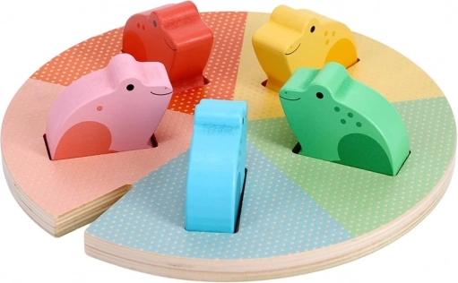 Wooden Counting Nursery: Little Frogs
