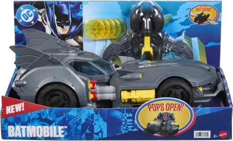 DC Batlink Batmobilis 40 cm, skirtas 30 cm figūrėlėms