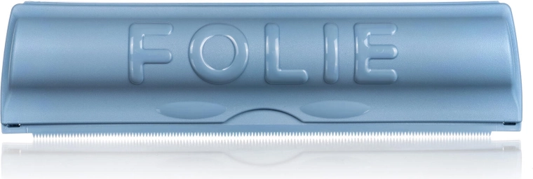 Maistinės plėvelės dėžutė su pjovimo juostele 30 × 8,5 cm, plastikas, spalvų miksas