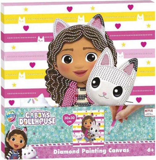 Diamond Painting Mosaic Gabby’s Dollhouse – Cat House 30 × 30 cm