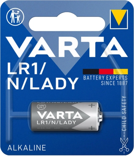 Šarminė baterija VARTA LR1 (N, Lady) 1,5 V