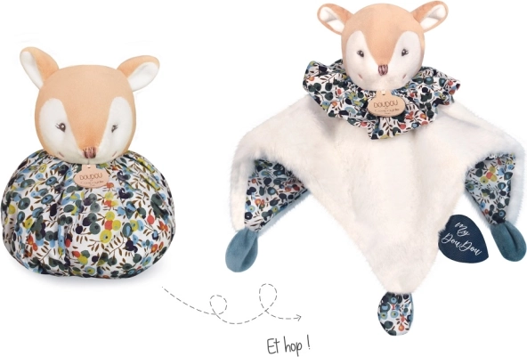 Deer 3-in-1 cuddle cloth