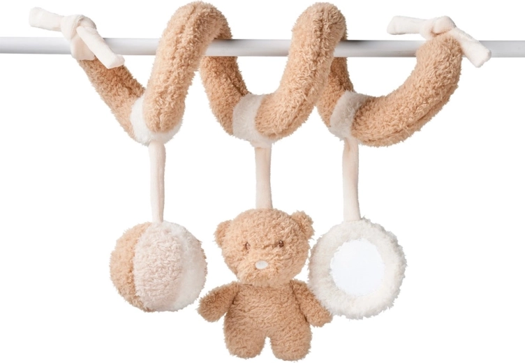 Nattou žaislas spiralė Teddy meškiukas 20 cm, 0 mėn.+