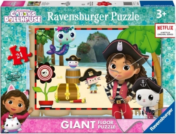 Puzzle 24 pieces Gabby's Dollhouse Giant