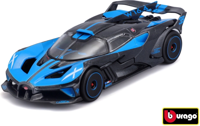 Bugatti Bolide car model in 1:43 scale
