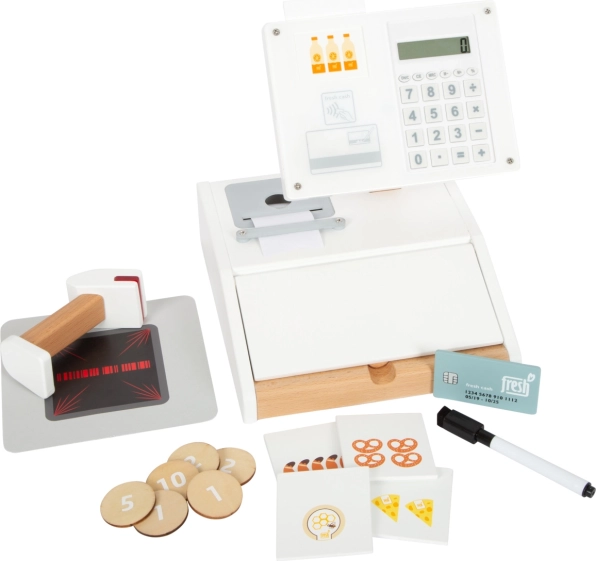 Medinė kasos aparatas SMALL FOOT Fresh