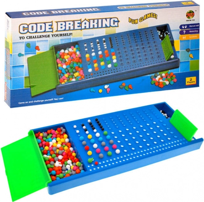 Loginis žaidimas MASTERMIND – slapto kodo iššifravimas 2 žaidėjams