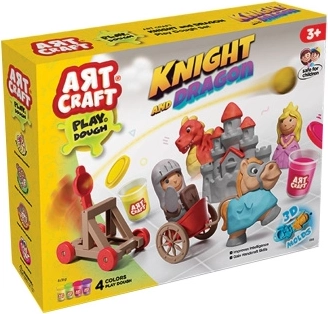 ART CRAFT modeliavimo rinkinys „Riteris ir drakonas“