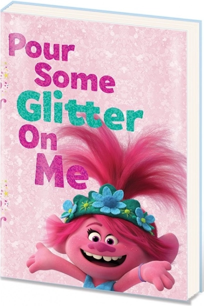 Trolls Notebook A5 with Sequins