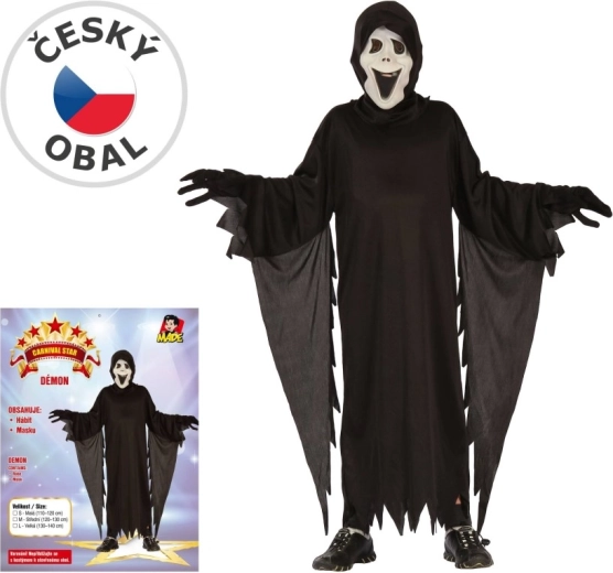 Kids’ Carnival Costume – Demon 120–130 cm