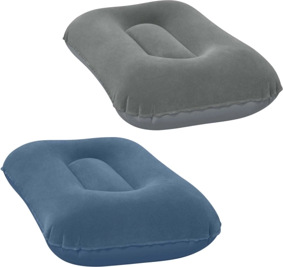 Pripučiama veliūrinė kelioninė pagalvė 42 × 26 cm BESTWAY