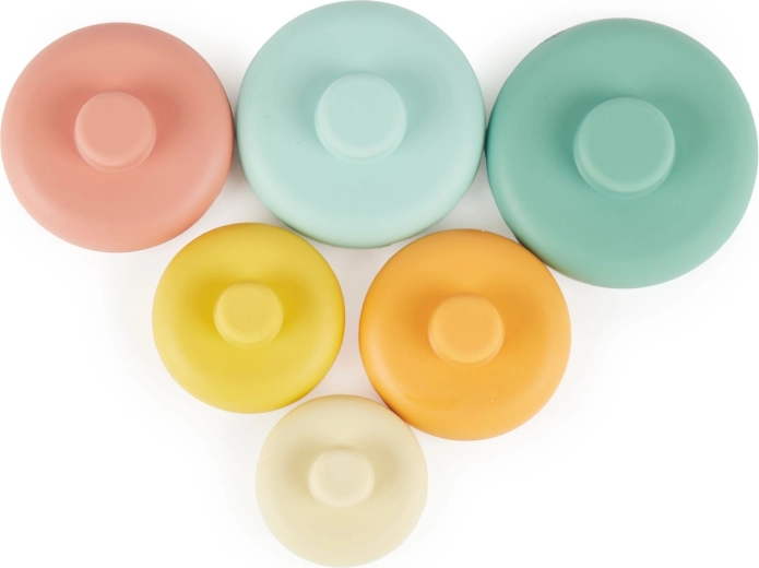 Bieco Silicone Stacking Tower Tropical Vibe