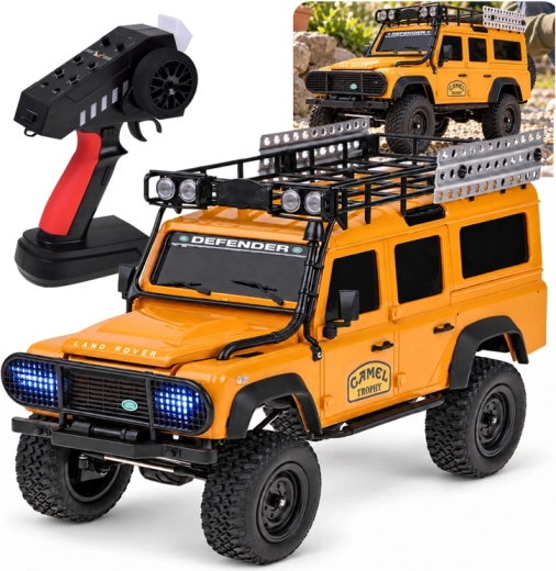 RC visureigis Land Rover Defender 110 4WD 1:18