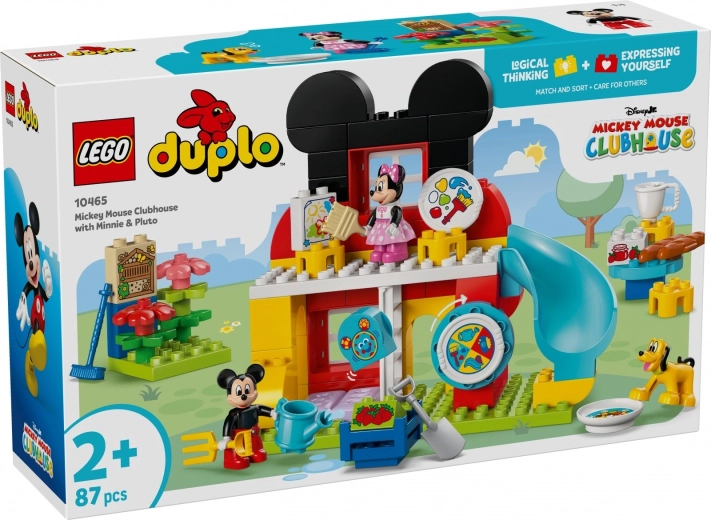 LEGO DUPLO Disney Mikio Pelės klubas su Mine ir Plutu