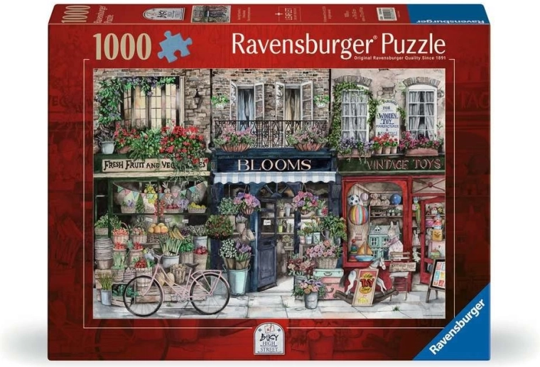 Ravensburger dėlionė „Busy High Street“ 1000 dalių