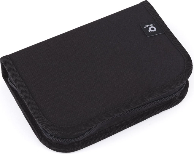 Topgal double-flap school pencil case