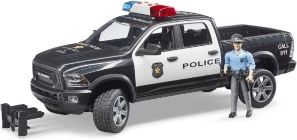 Bruder policijos visureigis RAM su policininku
