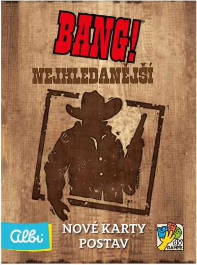ALBI Bang! Most Wanted – card game expansion