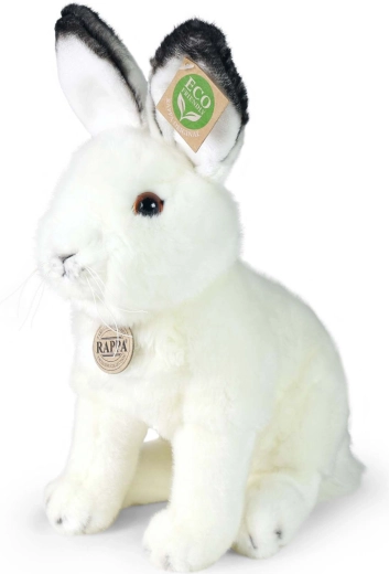 Plush polar hare 30 cm eco-friendly