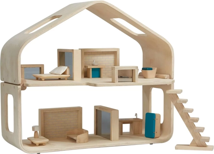 Modernus lėlių namelis Plan Toys