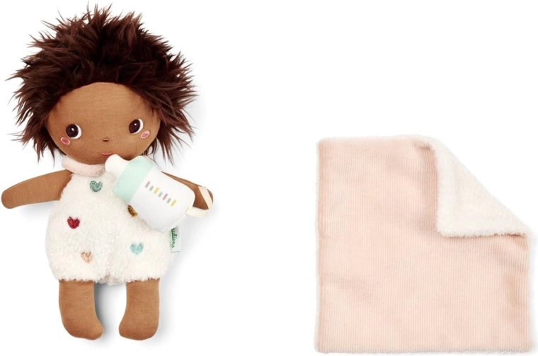 Lilliputiens Misha Doll with Basket 21 cm