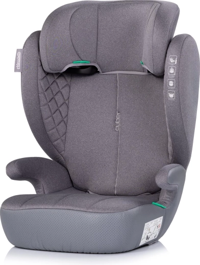 Chipolino automobilinė kėdutė Cyber i-Size 100–150 cm platinum