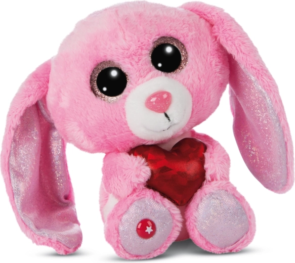 NICI Glubschis pliušinis triušiukas Hearty Kay 15 cm, Green