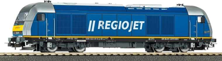 Piko Herkules BR 223 RegioJet diesel locomotive with sound decoder, digital
