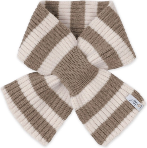 Lodger vaikiška merino vilnos skarelė Stripe Buffalo