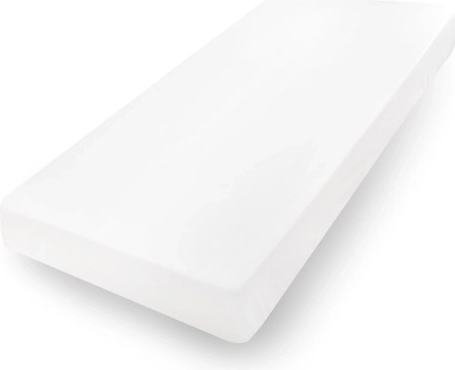Babymatex fitted jersey crib sheet 60 × 120 cm, white
