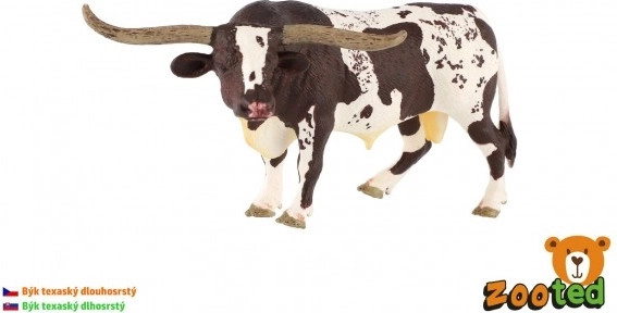 Teksaso ilgaraikio buliaus modelis 15 cm