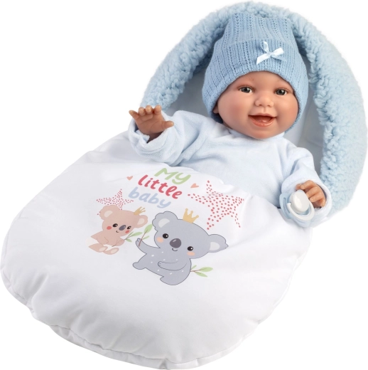 Llorens realistiška garsinė kūdikio lėlė New Born 38 cm