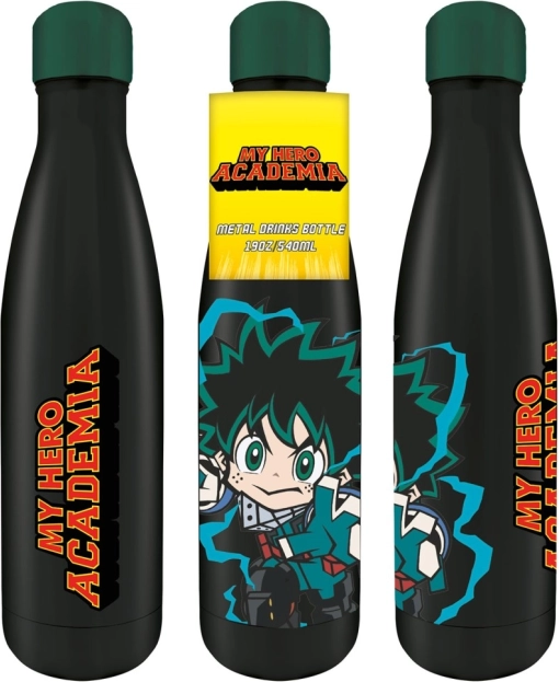 Nerūdijančio plieno butelis su My Hero Academia motyvu