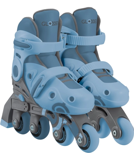 Children’s inline skates Learning skates 2-in-1 blue adjustable 30–33
