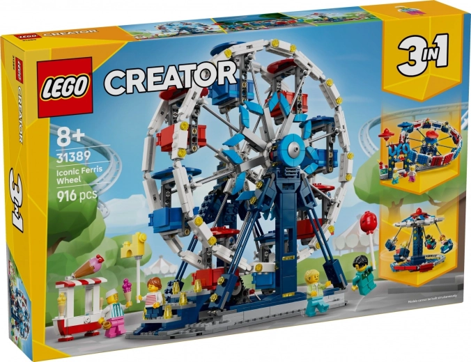 LEGO Creator 3 viename – ikoninis apžvalgos ratas