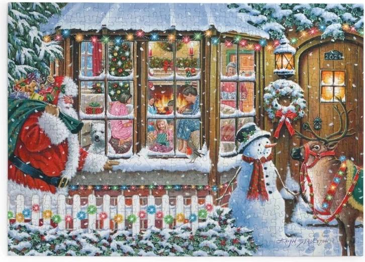 Puzzle With Love from Santa, 500 Extra-Large Pieces